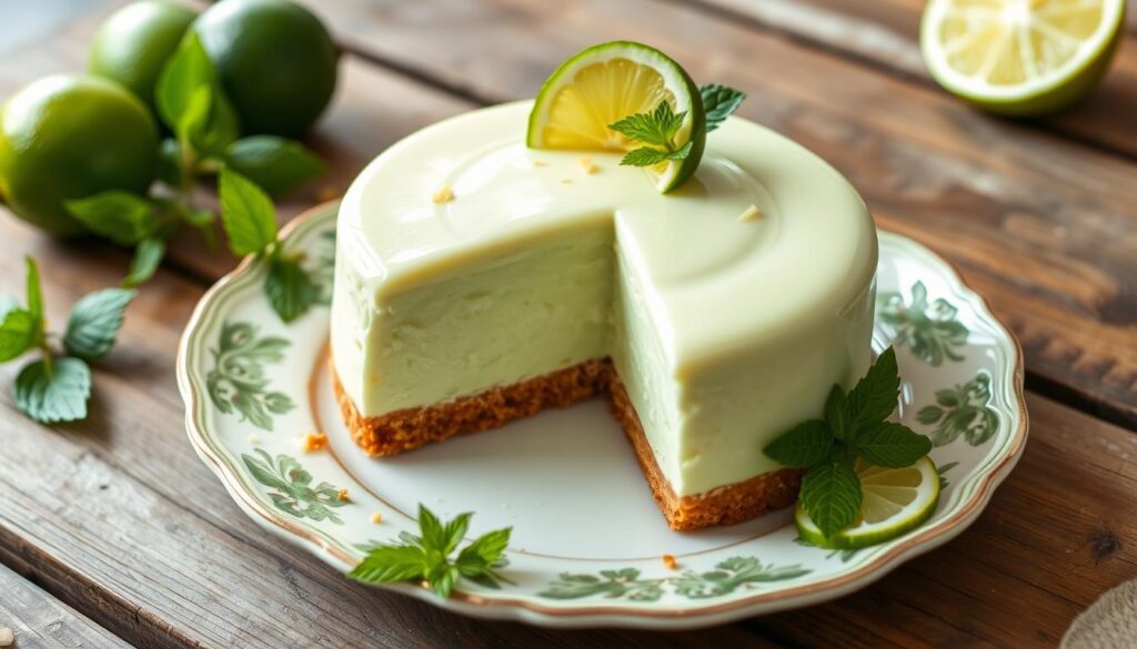 lime mousse cheesecake