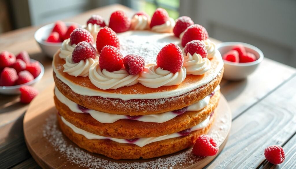 raspberry cake