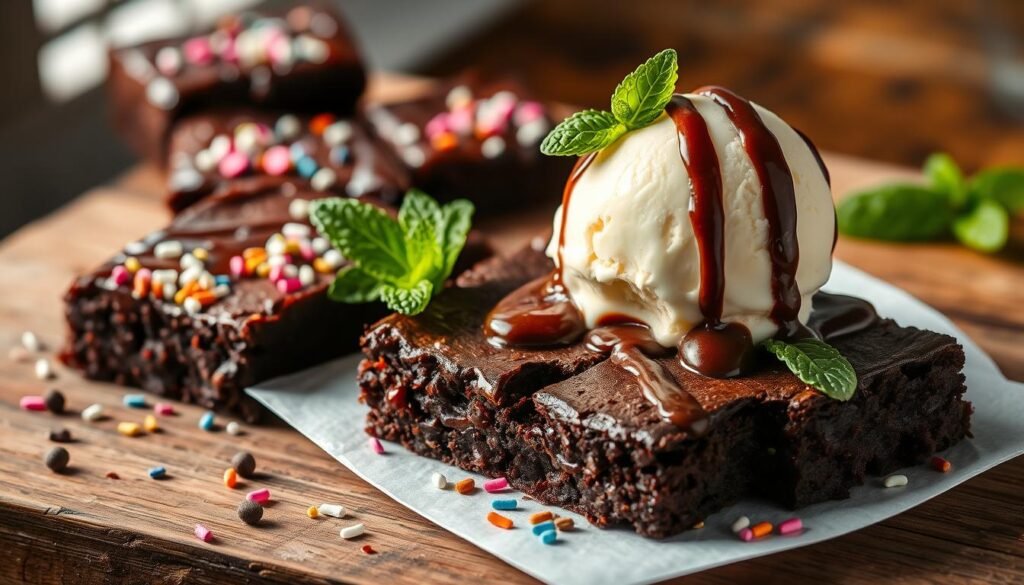 rich chocolate brownies