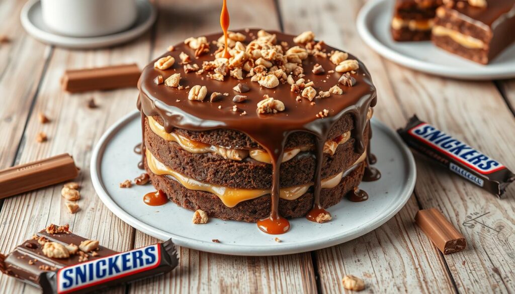 snickers cake bliss